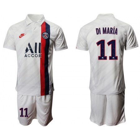 Billiga Fotbollströjor Paris Saint-Germain DI MARIA 11 Barn Tredje tröja 2019/20 Kortärmad